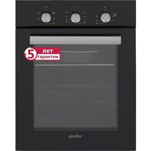 Электрический духовой шкаф Simfer B4EB16011 черный 2330300₽