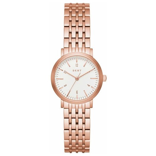 Наручные часы DKNY, розовый zegarek damski ladies casual watch stainless steel strap butterfly luxury rose gold border watches часы детские наручные w1