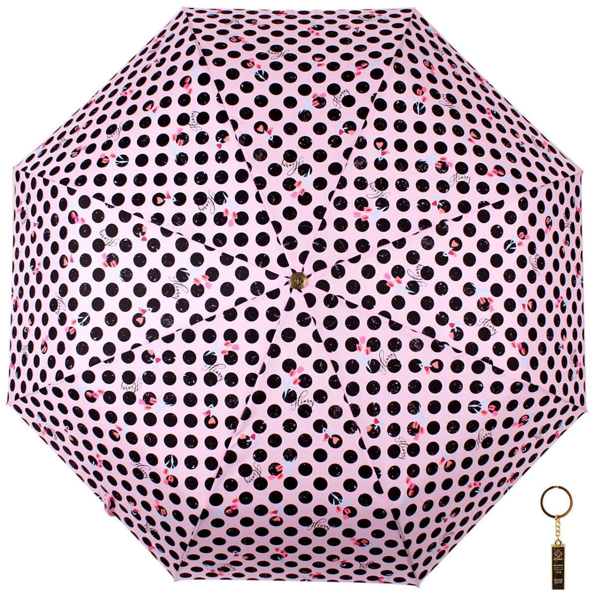 Зонт женский Flioraj, 16062 розовый
