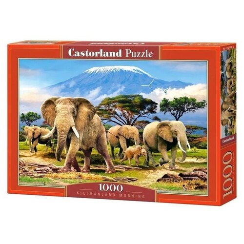 фото Пазл «слоны», 1000 элементов castorland