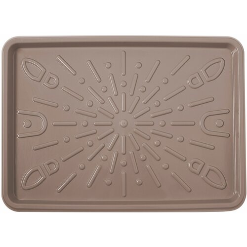 Лоток для обуви 38х535 см полипропилен цвет коричневый 1805₽