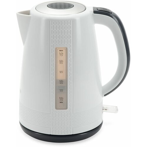 Чайник электрический Hyundai HYK-P3025 2200Вт белый и серый 1802₽