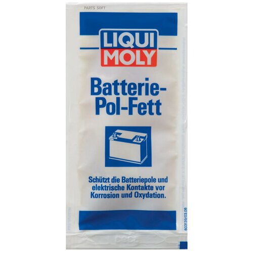 LiquiMoly Смазка д/электроконтактов Batterie-Pol-Fett (0,01кг)