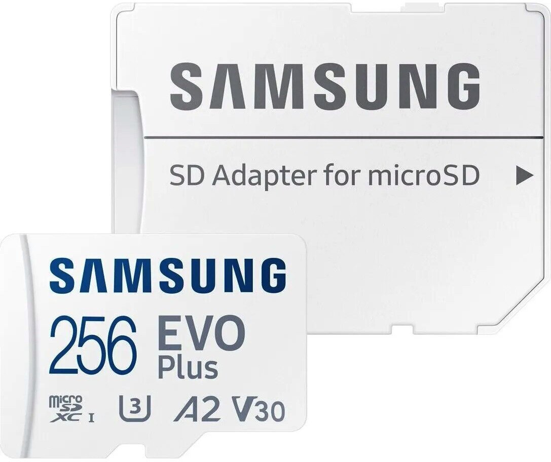 Samsung Карта памяти Samsung EVO Plus 256GB MicroSDXC Class 10/UHS-I/U3/130Мб/с MB-MC256KA/RU