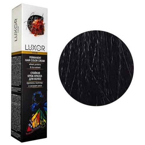 LUXOR Крем-краска для волос, 3.00 темно коричневый натуральный интенсивный