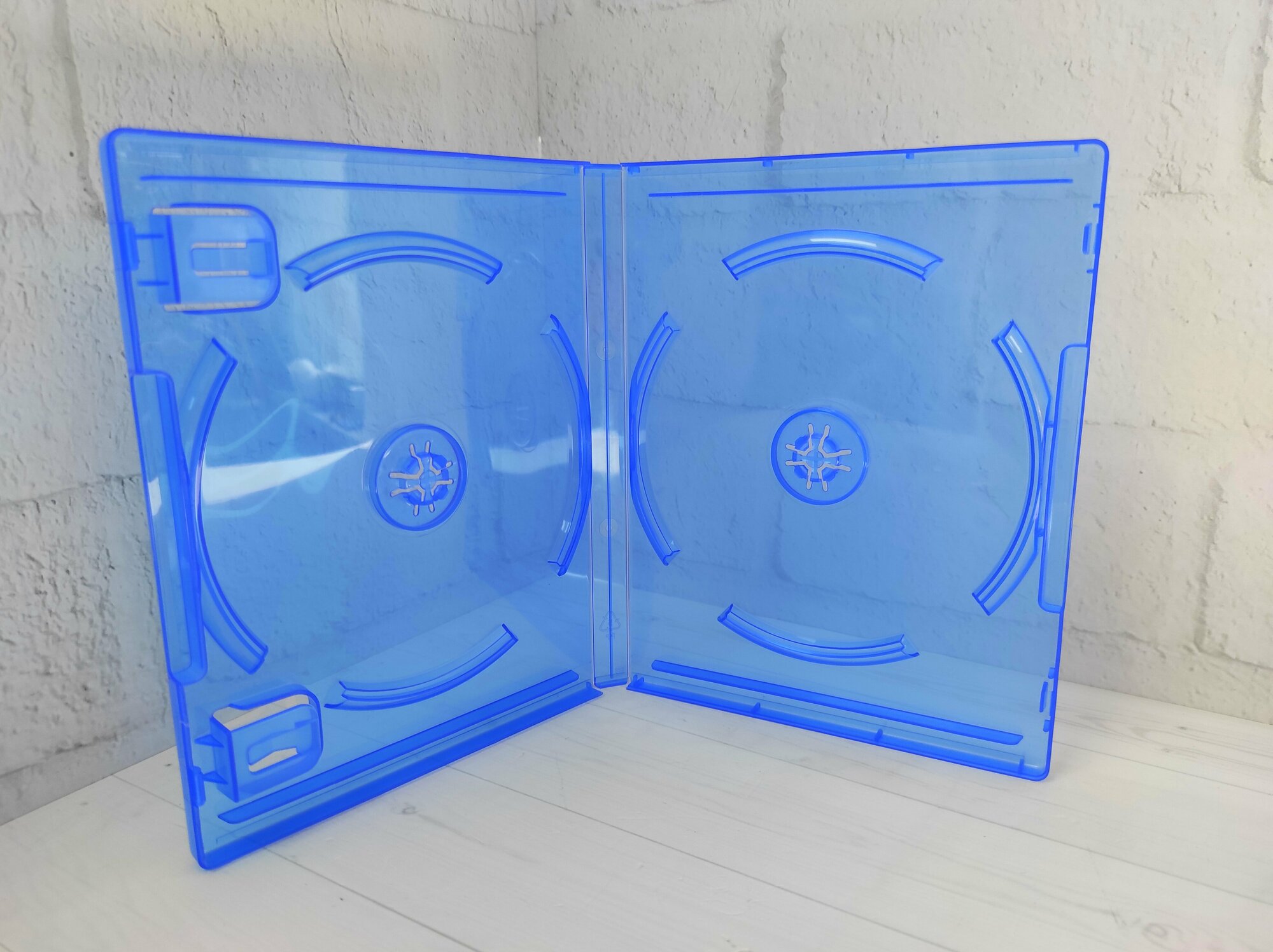 Коробка для двух дисков PS4, PS5 (бокс, кейс, новая, Playstation 4/Playstation 5). комплект 1 шт.