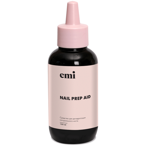 E.Mi, Средство для дегидратации натурального ногтя Nail Prep Aid, 100 мл