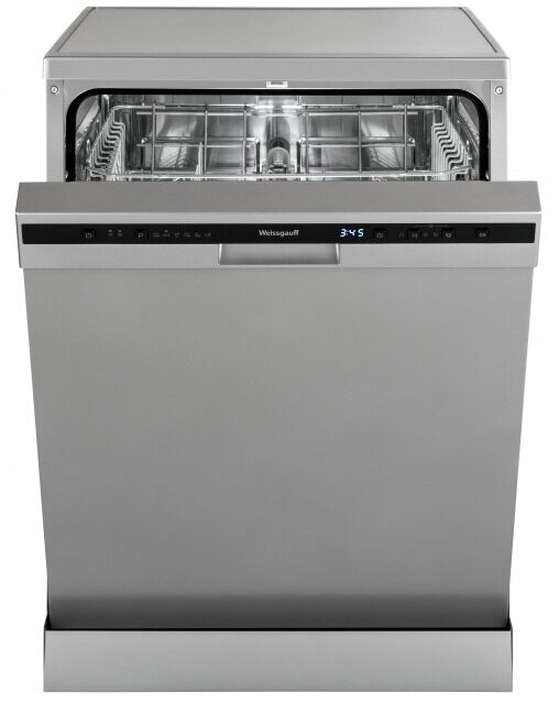 Уцененная посудомоечная машина Weissgauff DW 6026 D Silver (37046)