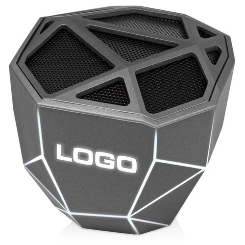 Портативная колонка Geo мокрый асфальт белая подсветка 526700₽