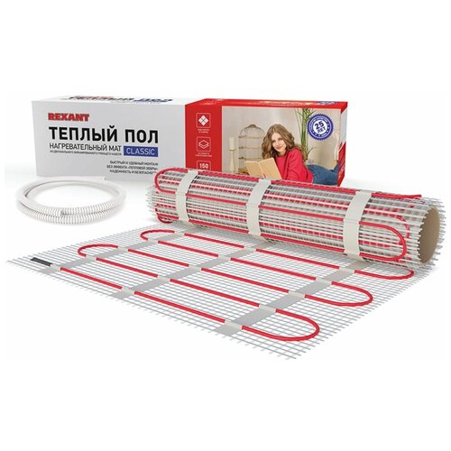 Нагревательный мат REXANT Classic RNX -20-300 51-0504-2 5082₽