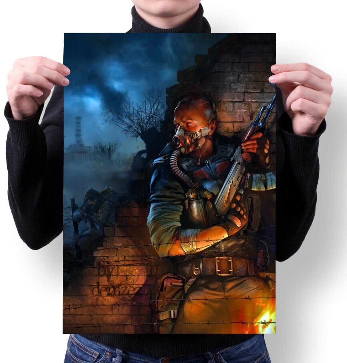 Плакат А2 Принт "Сталкер" - S0024