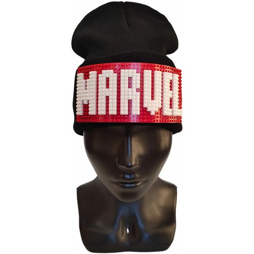 фото Шапка , размер 44-58, черный нет бренда