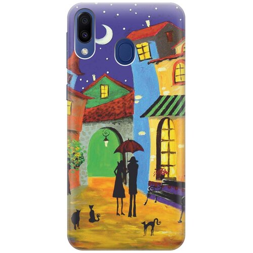 RE: PAЧехол - накладка ArtColor для Samsung Galaxy M20 с принтом Разноцветный город re paчехол накладка artcolor для samsung galaxy a7 2018 с принтом разноцветный город