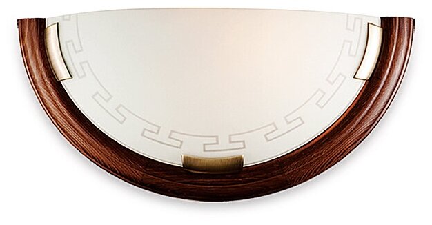 фото Настенный светильник Сонекс Greca Wood 060, E27