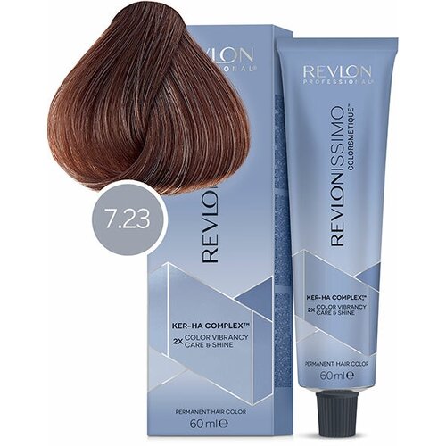 Revlon Professional Colorsmetique High Coverage, 7.23 pearl blonde revlon professional colorsmetique high coverage 6 dark blonde 60 мл