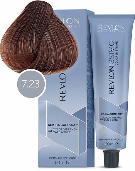 Краска REVLON RCS High Coverage 9-32 Перламутровый Золотой Очень Светлый Блондин 60мл, оттенок 7-23, 7-23 Перламутровый Блондин