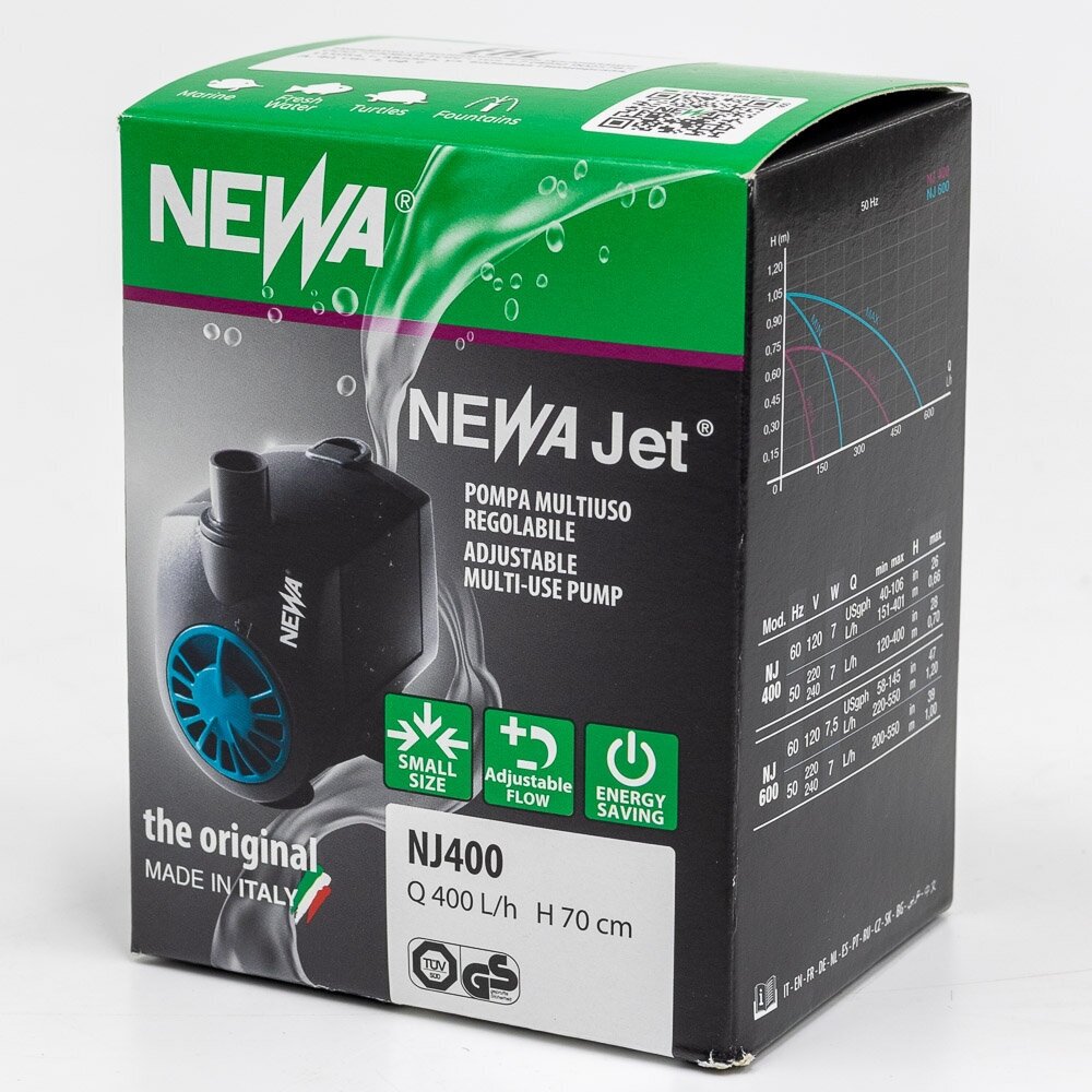 Помпа погружная для аквариума Newa Jet NJ400 400 л/час