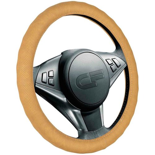 Оплётка на руль Eco, бежевая CarFashion