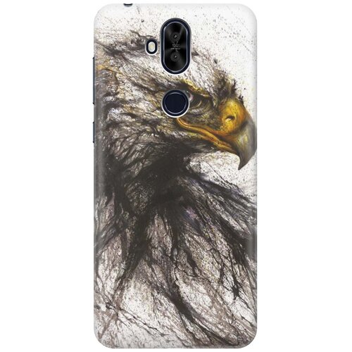 фото Re:pa накладка transparent для asus zenfone 5q / 5 lite zc600kl с принтом "ястреб"