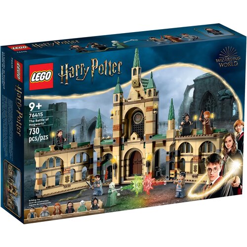 Конструктор LEGO Harry Potter 76415 The Battle for Hogwarts, 730 дет. коллекция крестражей закладки гарри поттер дневник тома кольцо медальон чаша диадема нагини