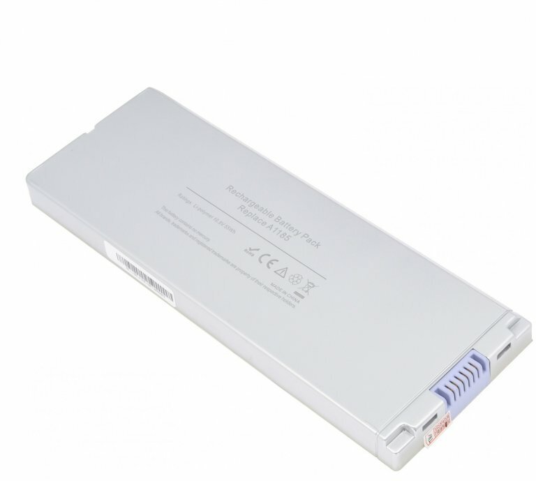 Аккумулятор для ноутбука Apple MacBook 13 A1181 / MacBook 13 A1185 (Mid 2006) MacBook 13 A1185 (Late 2006) и др. (AE1185JM) (10.8 В, 5200 мАч) белый