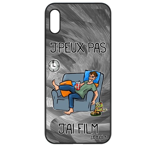 фото Чехол на мобильный honor 8a, "не могу - у меня фильм!" телевизор шутка utaupia