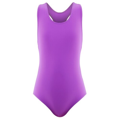 Купальник для плавания сплошной, фиолетовый, размер 28 4609179 .