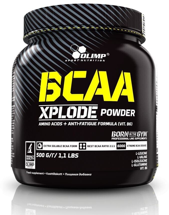 Olimp Sport Nutrition BCAA Xplode (500 грамм) - Фруктовый Пунш