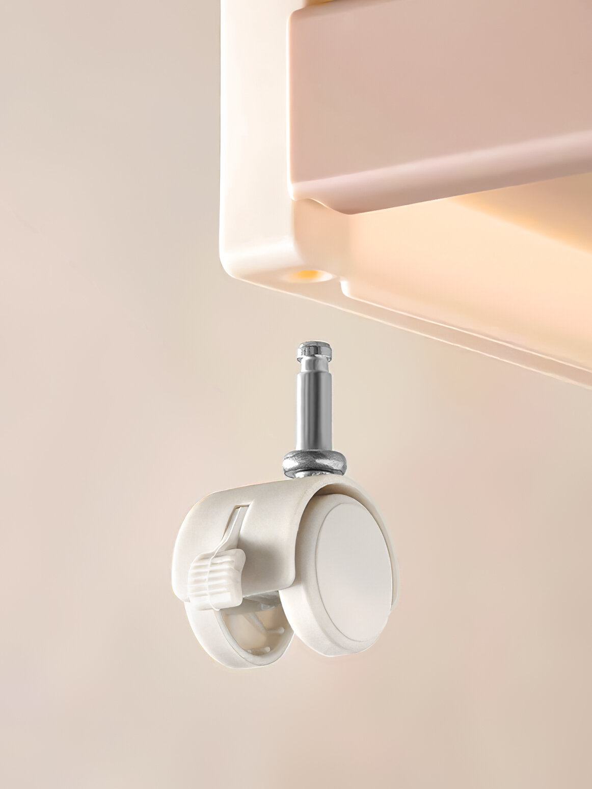 Набор мебельных колесиков со стопорами  Колесики поворотные 4 шт