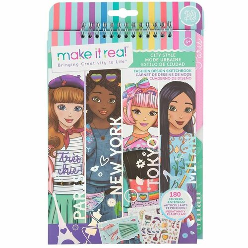 Make it Real Альбом для дизайна одежды с наклейками Городской стиль Make it Real 3207