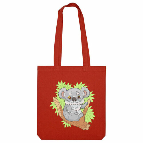 фото Сумка шоппер us basic, красный