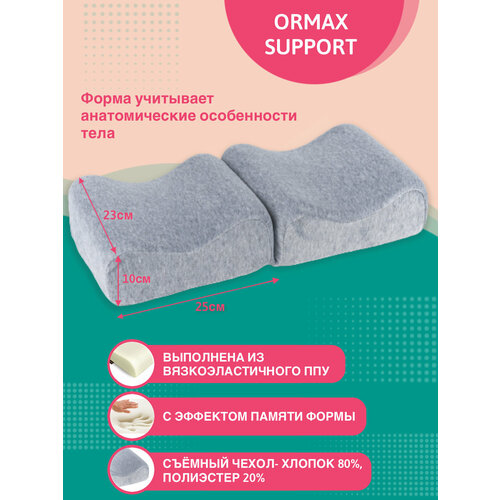 Ортопедическая межколенная подушка ORMAX Support