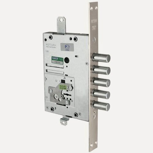 Изображение товара Замок врезной сувальдный Mottura 52. J525M-D MyKey (правый), ключ 60 мм