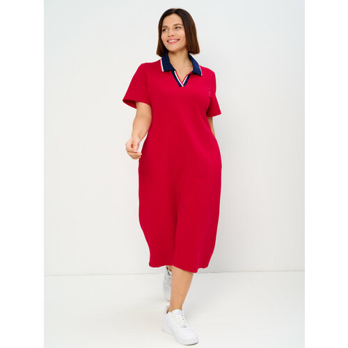 Платье maxroses, размер 52, красный