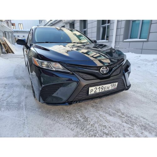 Утеплитель радиатора и бампера для Toyota Camry VIII америка (XV70) 2018-по н. в. Комплект