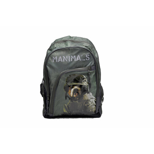 Рюкзак школьный Пес Войны Manimals, 44x32x12.5 см