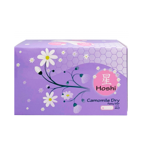 HOSHI Chamomile Dry Прокладки гигиенические ежедневные Panty Liner (150мм), 40шт