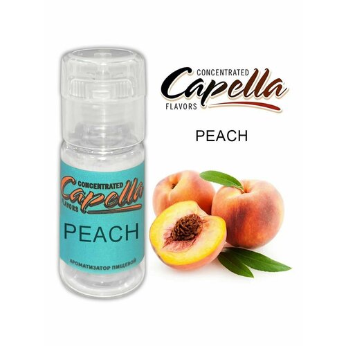 Peach (Capella) - Ароматизатор пищевой 10мл