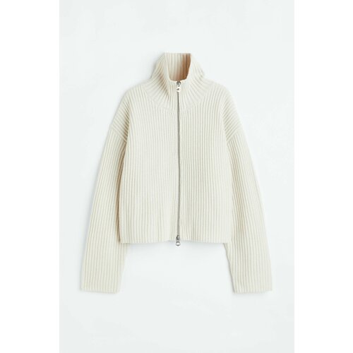 Кардиган H&M, размер M, белый кардиган nadin knitted stories размер 2 3 года коричневый