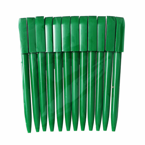 Ручка шариковая поворотная Calligrata, 1,0мм, клип 1 х 3,5см, под лого, корпус зелёный, стержень синий (комплект из 84 шт)