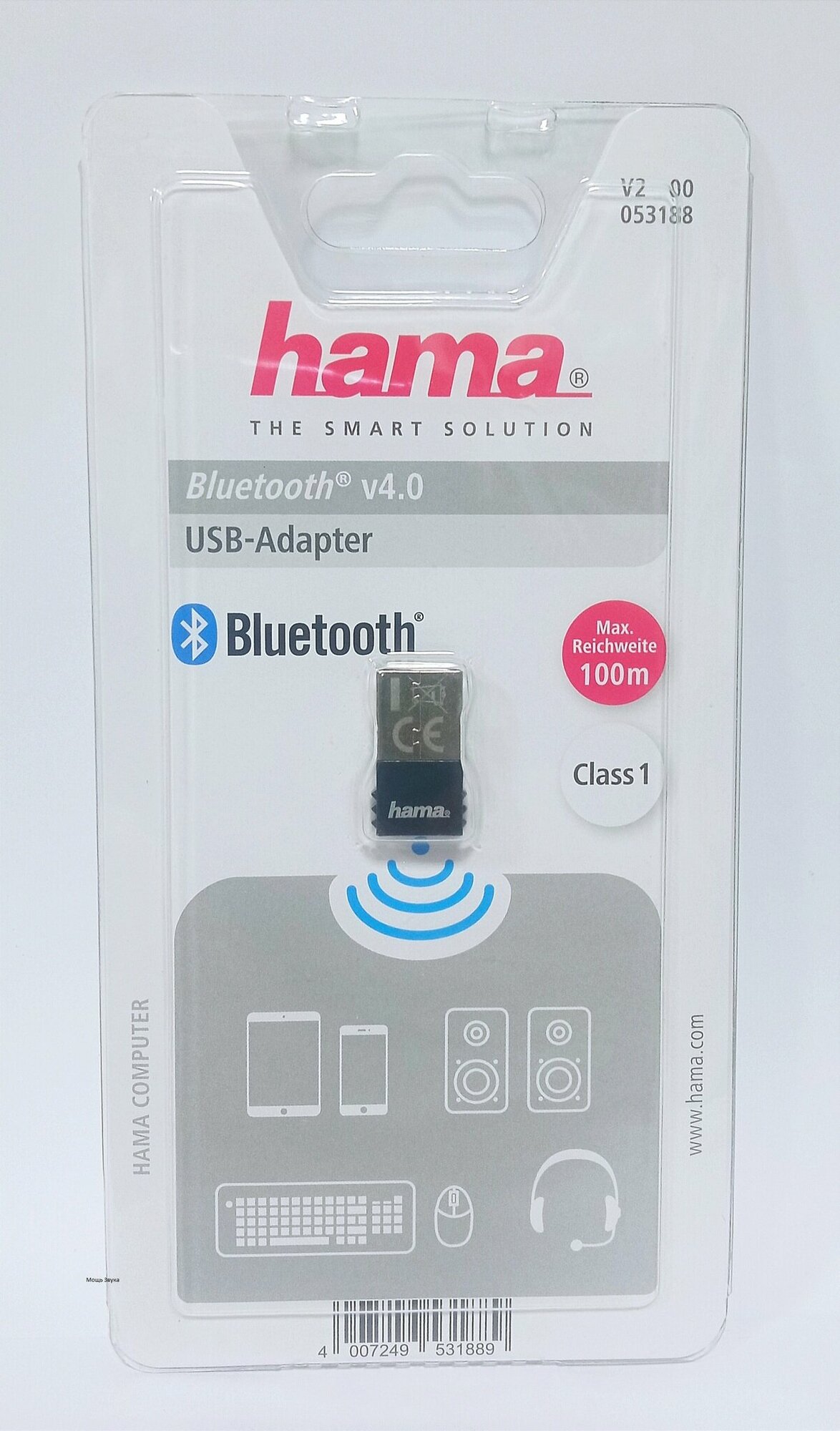 Контроллер USB Hama Nano 4.0 Bluetooth 1.0 class 1 [00053188] - фото №11