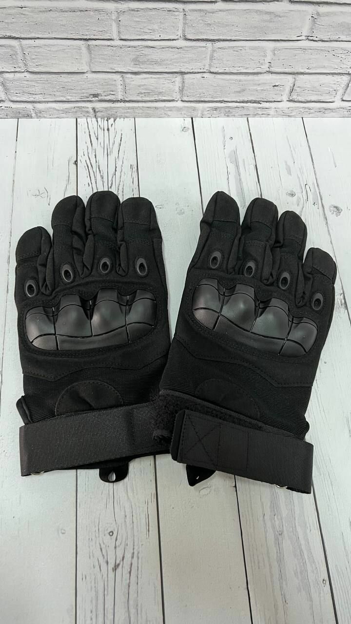 Тактические перчатки Outdoor Tactics чёрные — фото 1