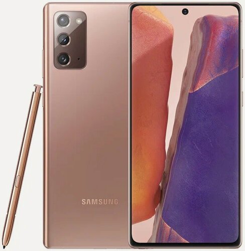 Изображение товара Смартфон Samsung Galaxy Note 20 4G 8/256 ГБ, Dual nano SIM, Samsung Exynos 990, бронза