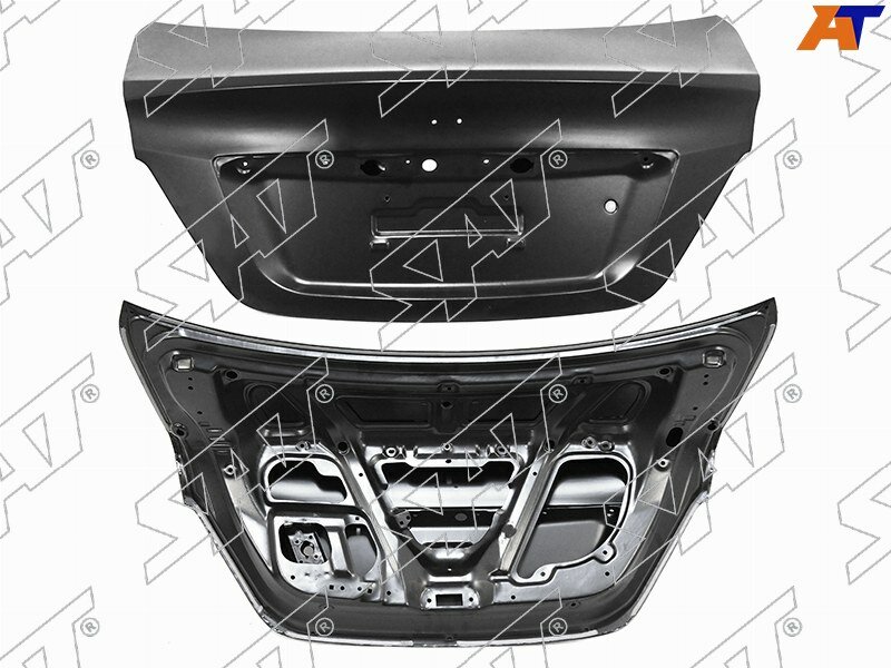 Крышка багажника Hyundai Solaris 10-17 / Accent 11-17 (под ключ)