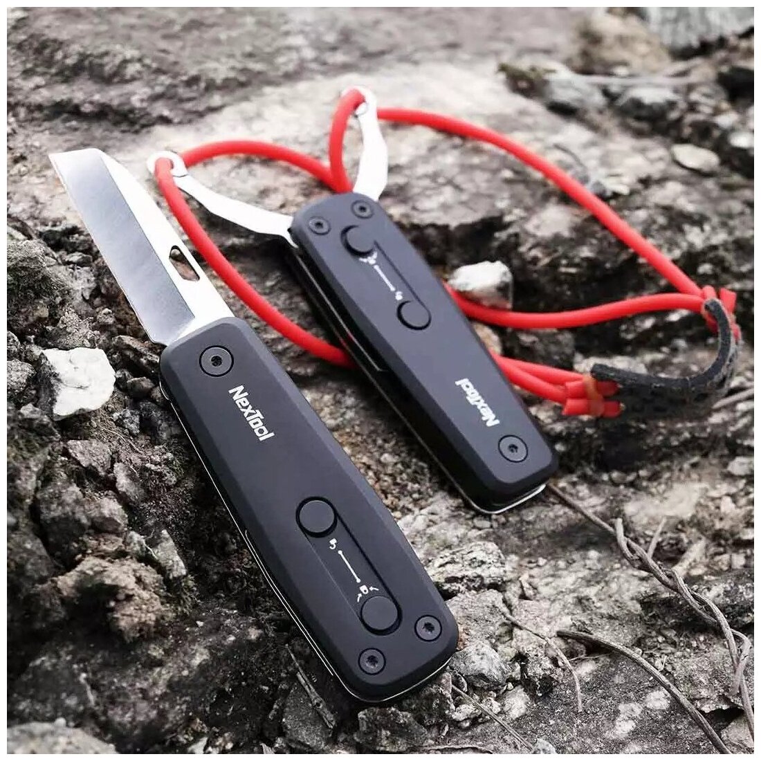 Мультитул-рогатка Nextool Multi-function Slingshot (NE20058), черный — фото 1