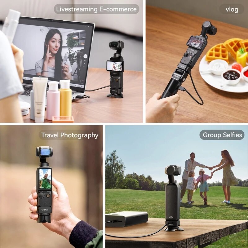 Мини-штатив Ulanzi PK-08 Pocket 3 для DJI Osmo Pocket 3 — фото 1