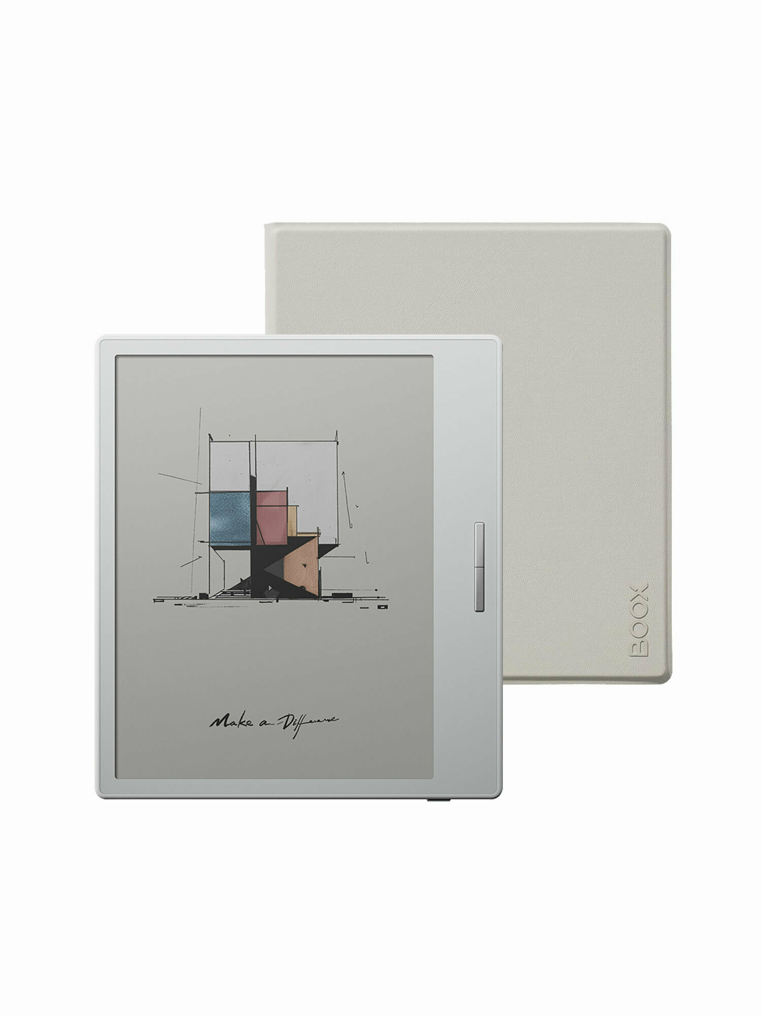 Электронная книга ONYX BOOX Go Color 7 (E Ink 7", 64ГБ, белая) с чехлом ...