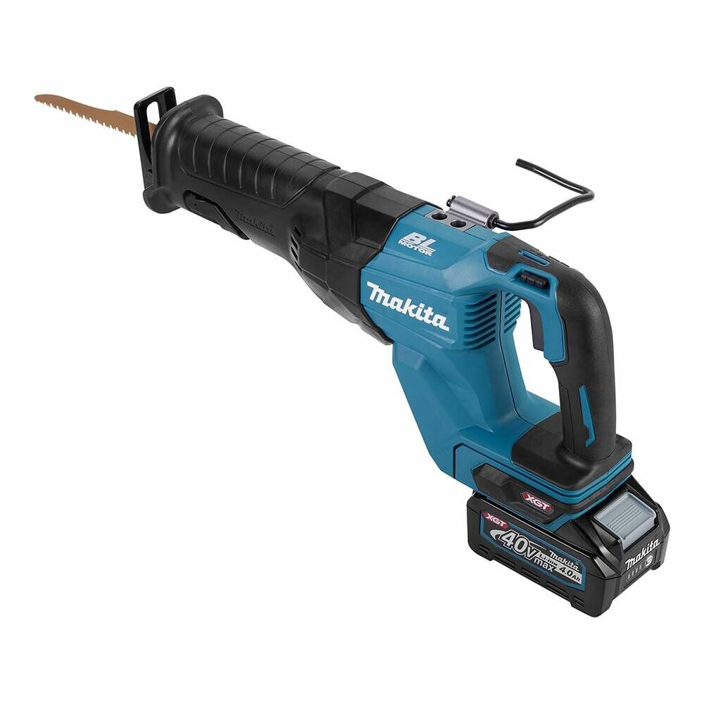 Пила сабельная аккумуляторная Makita JR001GM201 - фото №3