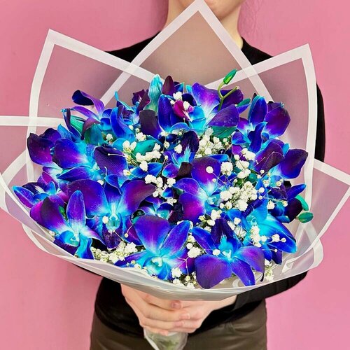 Изображение товара Магическая синяя орхидея дендробиум от Bestflo купить с доставкой