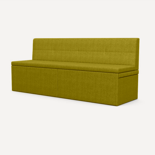 Изображение товара Диван-кровать Лего фокус- мебельная фабрика 186х58х83 см горчичный